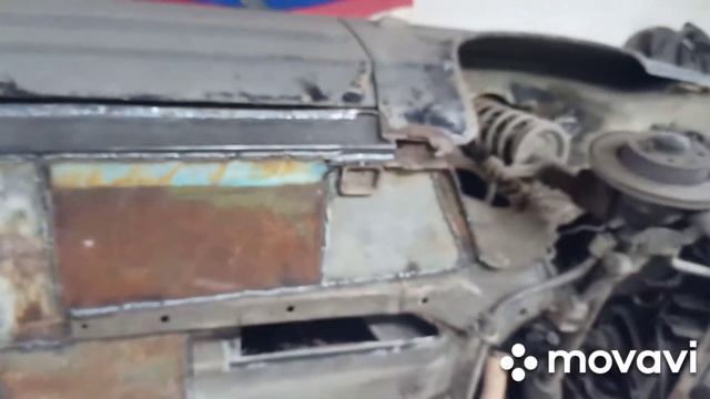 Ремонт четырки по дешману! Пороги из профильной трубы. Полы из того что было. смотреть онлайн