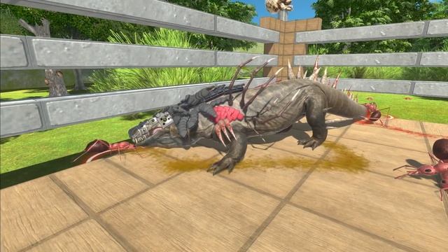 SCP 682 TEARS Siren Head Into Pieces! In Animal Revolt Battle Simulator Mods! смотреть онлайн