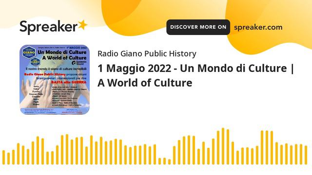 1 Maggio 2022 - Un Mondo di Culture | A World of Culture смотреть онлайн
