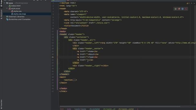 sass и БЭМ смотреть онлайн
