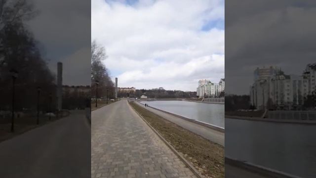 Прогулка по Орлу: набережные, реки Ока и Орлик, стрелка смотреть онлайн