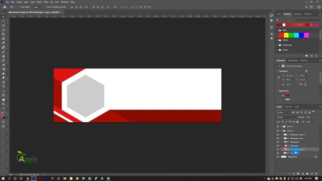 Corporate Web Banner Template | Photoshop Tutorial | Graphic Design смотреть онлайн