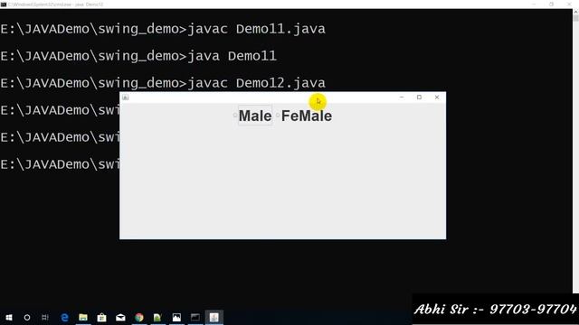 Swing in java in Hindi part 13 смотреть онлайн