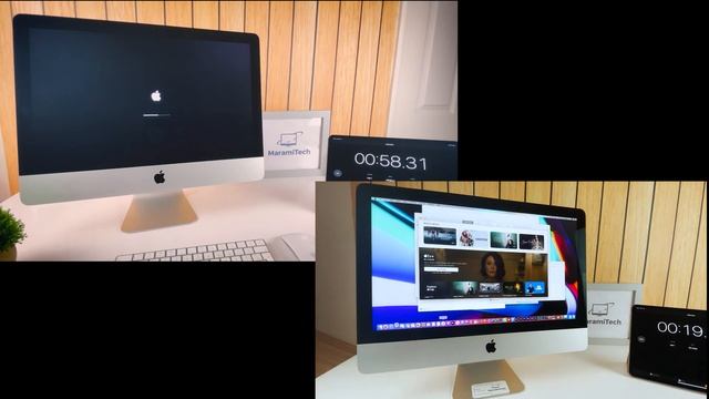 The Difference After RAM And SSD Upgrade. IMac Late 2013.