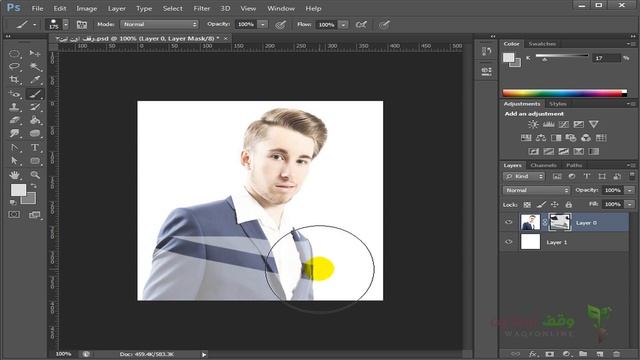 Adobe Photoshop cs6- 58- Mask كيفية عمله والتعامل معه смотреть онлайн