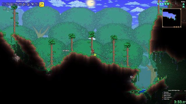 [7:22] Terraria Speedrun | Nights Edge | Journey Seeded NMA (WR) смотреть онлайн