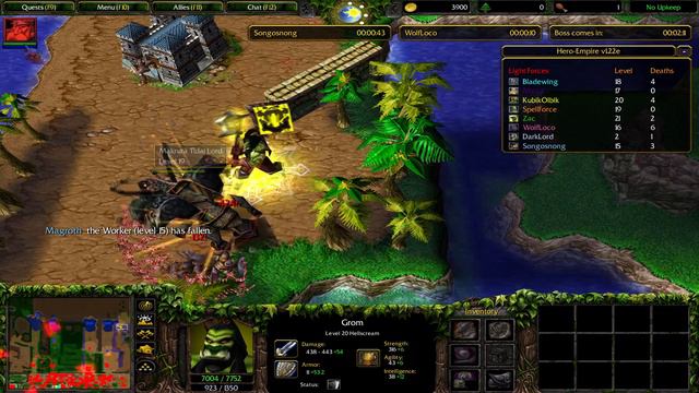 Warcraft 3: TFT [Custom] #239 Hero of the Empire - PvE verze Moba her смотреть онлайн