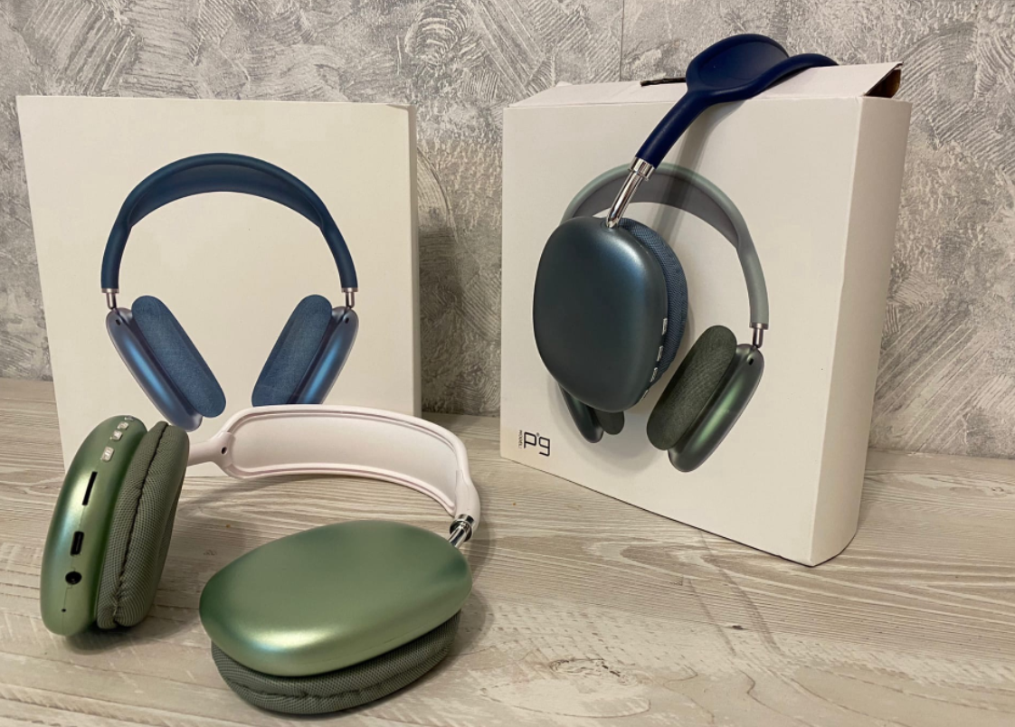 ?Беспроводные наушники P9. ⚡️С возможность сделать проводные радио поддержка фл.mp4 смотреть онлайн