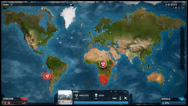 Let's Play Plague Inc. - Ebola Strikes смотреть онлайн