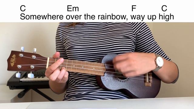 IZ - Somewhere over the rainbow (EASY Ukulele Tutorial) смотреть онлайн