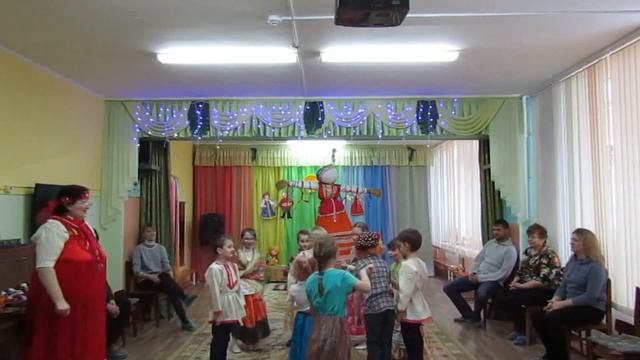 ВСТРЕЧА МАСЛЕНИЦЫ: "МАСЛЕНИЧНЫЕ ПОСИДЕЛКИ" с родителями смотреть онлайн
