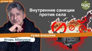 Внутренние санкции против села хуже внешних. Сельский час # 184 (Игорь Абакумов)