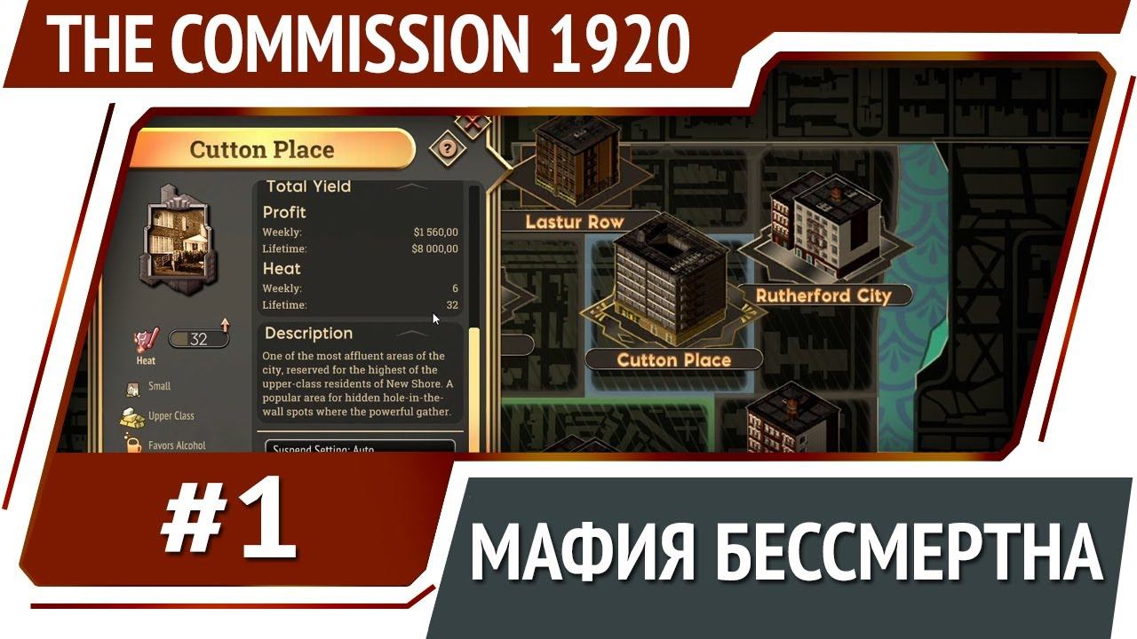 The Commission 1920 - стратегия про мафию [Первый взгляд]