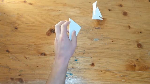 как сделать снежинку из бумаги легко смотреть онлайн