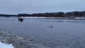 Лодка ПНД для северных малых рек