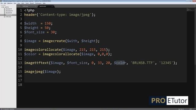 PHP Captcha Security Image Creation Part 2 of 5 English смотреть онлайн