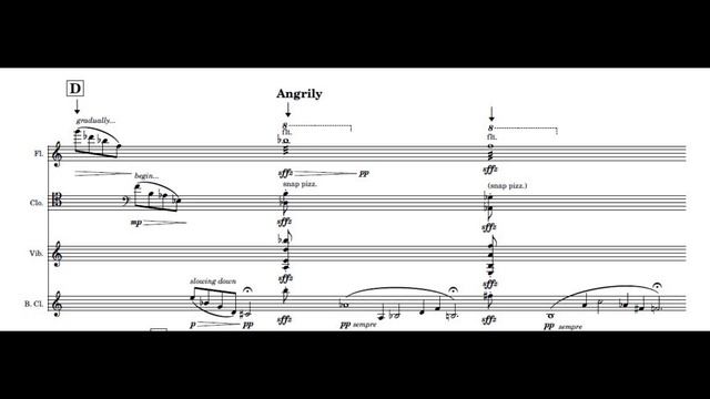 The Moon Is Dark - for Flute, Cello, Vibraphone, and Bass Clarinet смотреть онлайн