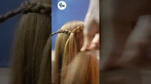 Open Stylish Braids Hair Style For Girls#short #shorts #Natural hair designer