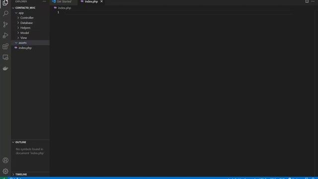 CRUD MVC con PHP , JavaScript y MYSQL | 2. Estructura de carpetas del proyecto смотреть онлайн