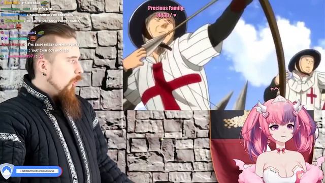 Ironmouse Reacts to The most realistic weapons / armor / fighting, in an ANIME?? by Skallagrim смотреть онлайн