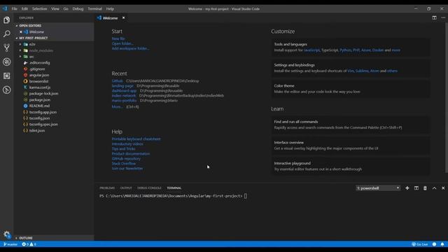 Angular 8 Tutorial [1] - How to install Angular 8 смотреть онлайн