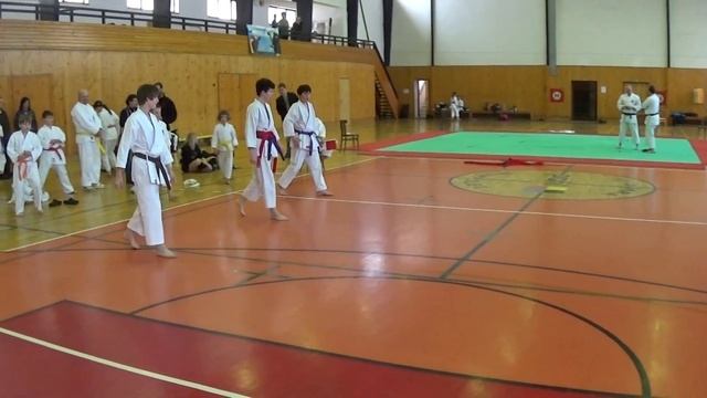 20150321 - 7. Jarní přátelský turnaj karate - Humpolec - Kata tým - Kyjov-1 - 02 смотреть онлайн