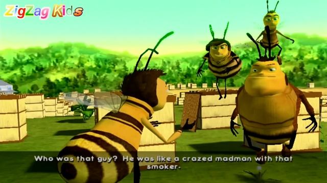 Bee Movie História De Uma Abelha | All Cutscenes Movie Game | ZigZag