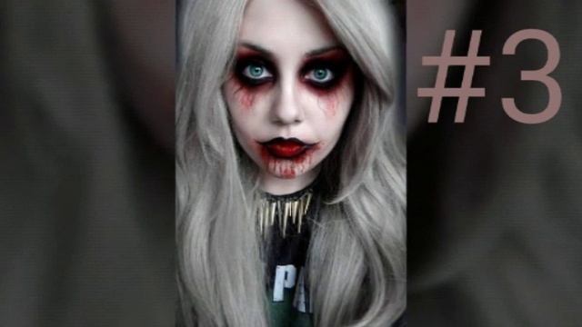 ТОП 5 МАКИЯЖ НА ХЕЛЛОУИН! смотреть онлайн