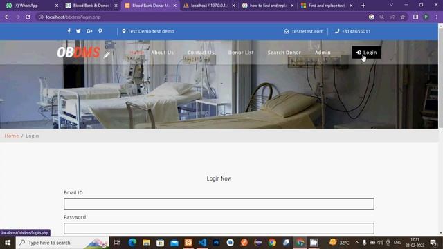Online Organ Donor Bank | PHP Project | Web Application in PHP MYSQL смотреть онлайн