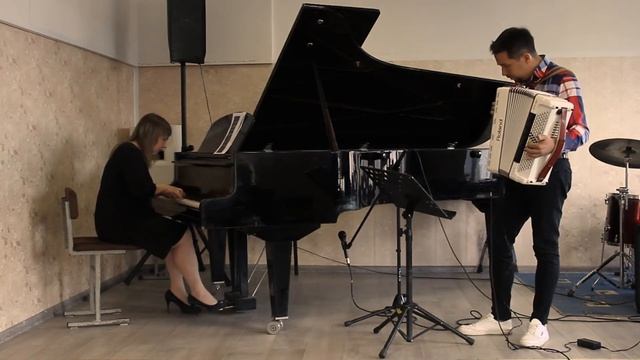 Антон Бугаев & Нина Качанова - I will wait for you (Michel Legrand) смотреть онлайн