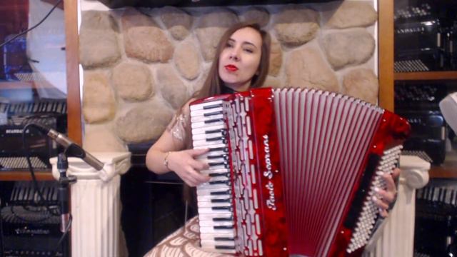 PSPRO41120RD - Red Paolo Soprani Professionale Piano Accordion LMMM 41 120 $5499 смотреть онлайн