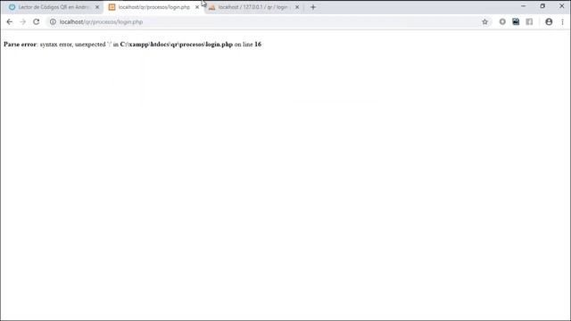 Login en Php y Mysql LECTOR DE CÓDIGOS QR ANDROID - PHP Y MYSQL III - 2019 смотреть онлайн