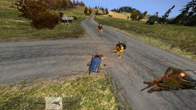 #11 DayZ Standalone Gameplay Deutsch Let´s Play - Waffenzittern und Lagerfeuer german смотреть онлайн
