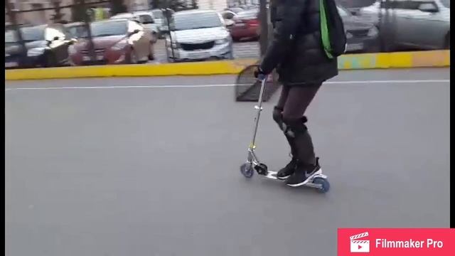 Bunny hop на старом самокате ч.3 смотреть онлайн