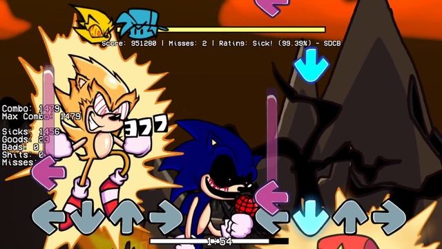 PghLFilms Encounters Sonic.Exe: The Executable Entourage in Friday Night Funkin' смотреть онлайн