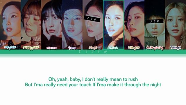 Twice || Moonlight Sunrise But You Are Jihyo & Chaeyoung (Color Coded Lyrics Karaoke)