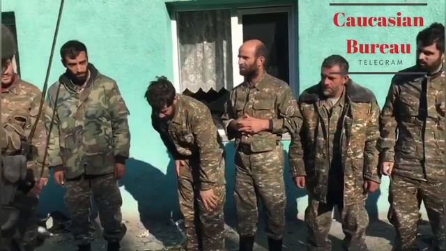 Азербайджанская армия взяла в плен армянский солдат 22.10.2020