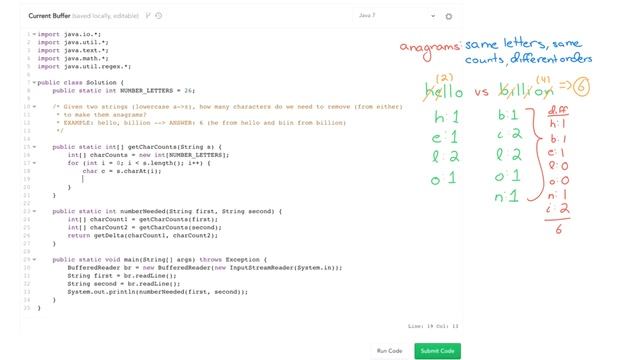 Data Structures: Anagram Problem Solution смотреть онлайн