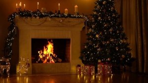 Рождественский камин     Новогодняя МУЗЫКА