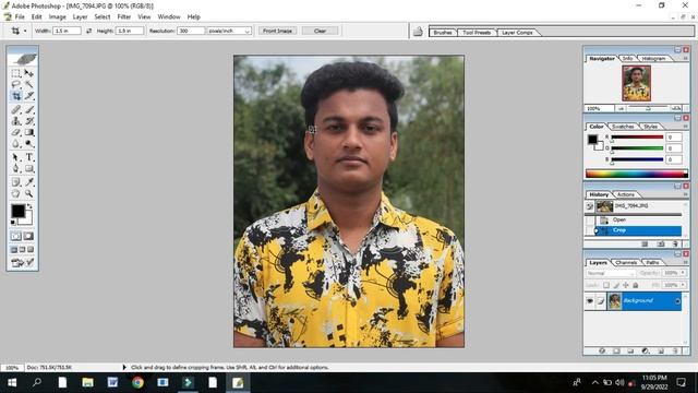 passport size photo in photoshop 7.0, cs8, Photoshop CC bangla смотреть онлайн