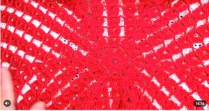 Оригинальный шестиугольный мотив для кофточки , вязание крючком.