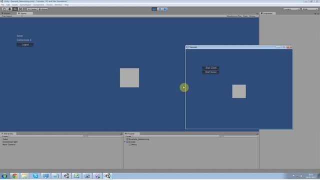 Unity3d Tutorial - Server & Client part 3 (RPC) смотреть онлайн