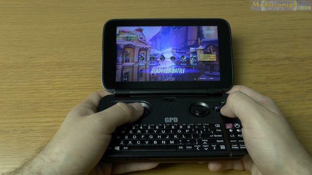 1# GPD Win Overwatch (PC) online test Portable Gaming Mini PC Intel X7 Z8700 смотреть онлайн