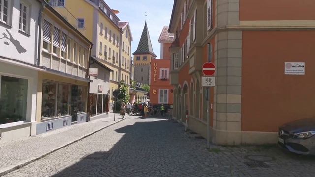Lindau. Germany. Линдау. Германия. Прогулка по центру.