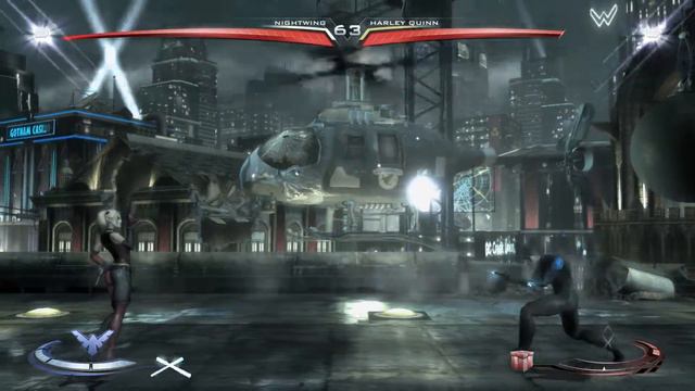 Injustice Gods Among Us MOD Showcase Arkham City Nightwing смотреть онлайн