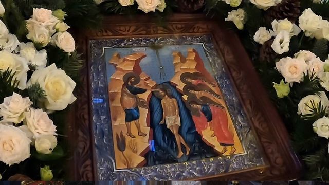 Навечерие Богоявления (Крещенский сочельник). Великое освящение воды. смотреть онлайн