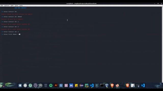 Bash implementation of a phone book management system using MongoDB Atlas database смотреть онлайн