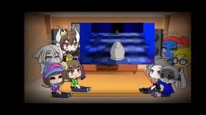 реакция андертейл на 3 песни "я сильнее чем ты"/чара/бэтти/даст