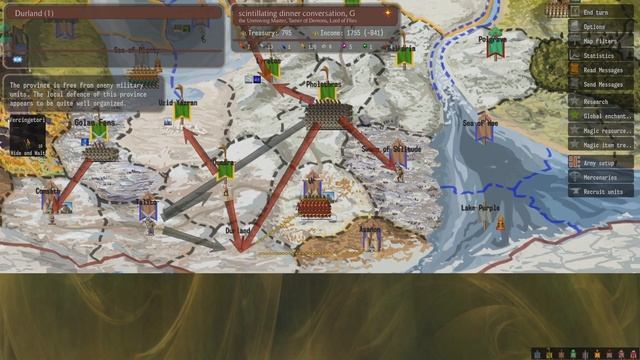 Dominions 5 | EA Marverni, Turn 40-42 | Mu Plays смотреть онлайн