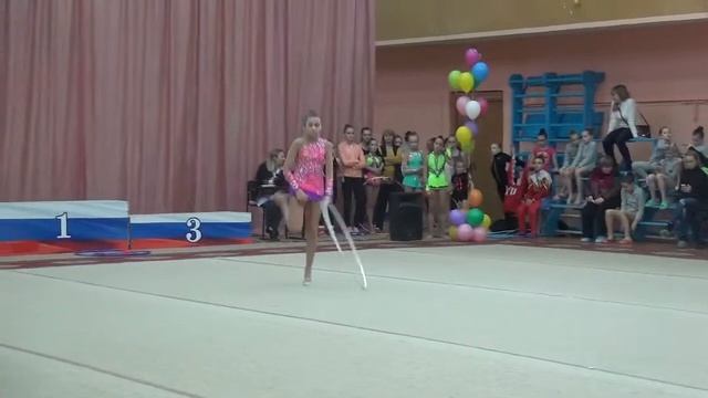 Рощина Екатерина, 2003, Рыбное, обруч, Юные Грации, Ижевск, 14 12 2014 смотреть онлайн
